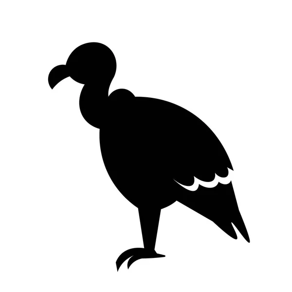 Vulture Icon Vector — Stock Vector