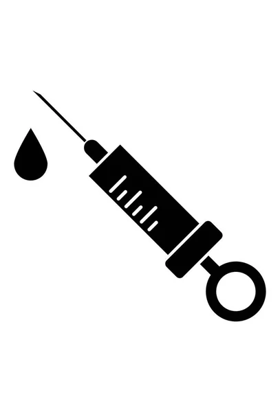 Syringe Icon Vector — Stock Vector