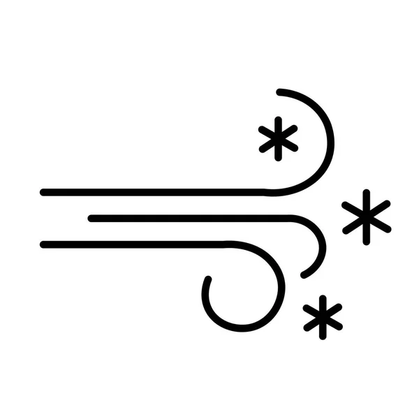 Symbol Blizzard Icon — Stockový vektor