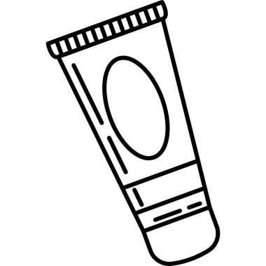 Yüz Kremi Simge Vektör