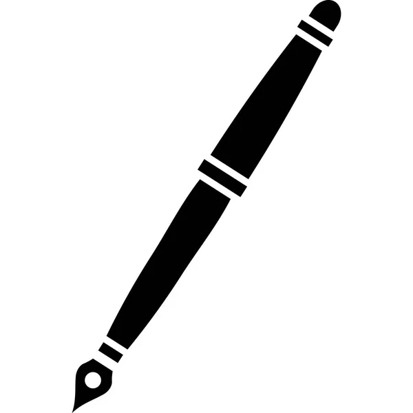 Ink Pen Icon Vector — Stock Vector