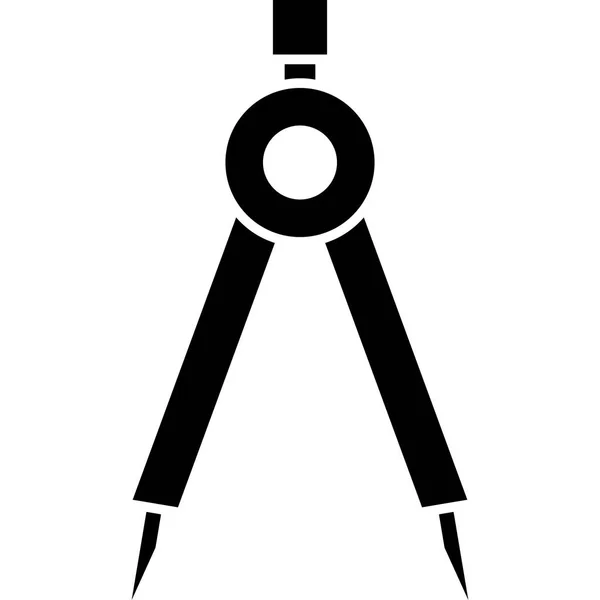 Compass Tool Icon Vector — Stock Vector