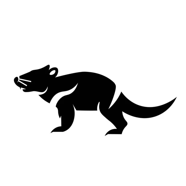 Tasmanischer Ikonenvektor des Teufels — Stockvektor