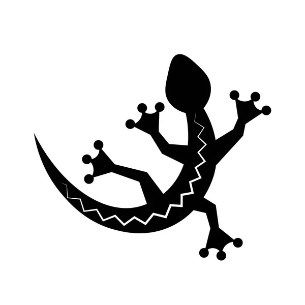 トカゲのアイコン ベクトル — ストックベクタ