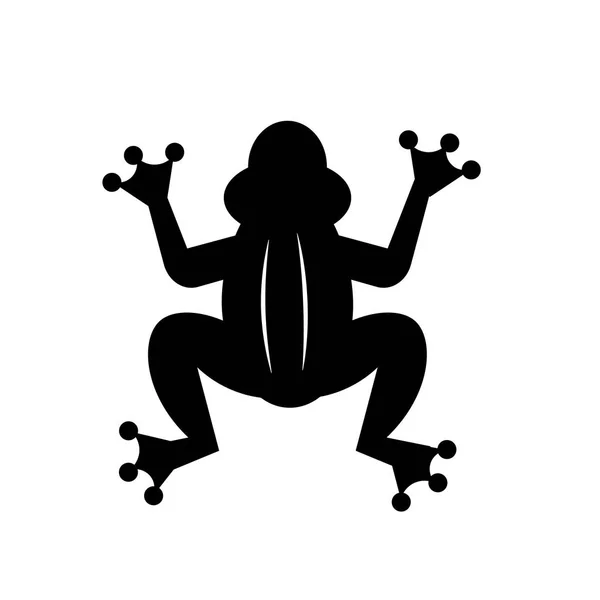 Frog Icon Vector — Stock Vector