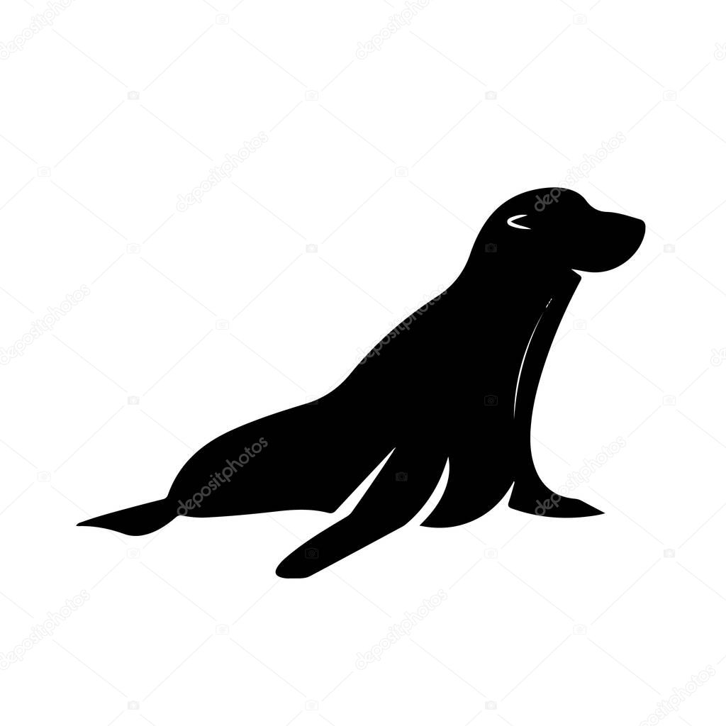 Fur Seal Icon Vector