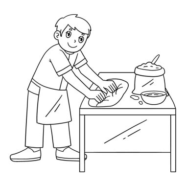 Masada Kneading Hamur 'un şirin ve komik renkli bir sayfası var. Çocuklar için saatlerce boyama eğlencesi sağlıyor. Bu sayfayı boyamak çok kolaydır. Küçük çocuklar ve yeni yürümeye başlayanlar için uygun.. 