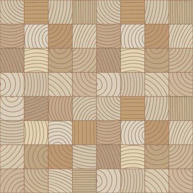 Ahşap, pürüzsüz bir arka plan. Tahta blok kesimi. Elle çizilmiş ahşap doku. Sonu gelmeyen ahşap desenler çizmek. Kümenin bir parçası.