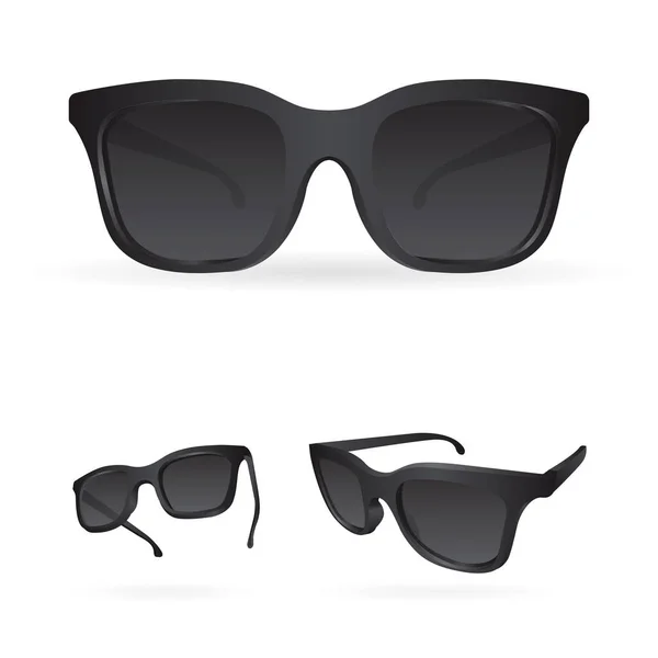Gafas Sol Juego Gafas Sol Vector Realista Gafas Sol Vector — Vector de stock