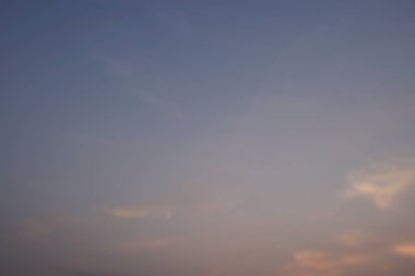 bulutlar, kopya alanı ile renkli günbatımı görünümü