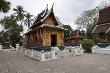 antik Budist tapınağının görünümü, seyahat konsepti 