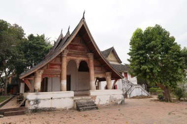 antik Budist tapınağının görünümü, seyahat konsepti 