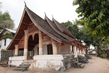 antik Budist tapınağının görünümü, seyahat konsepti 