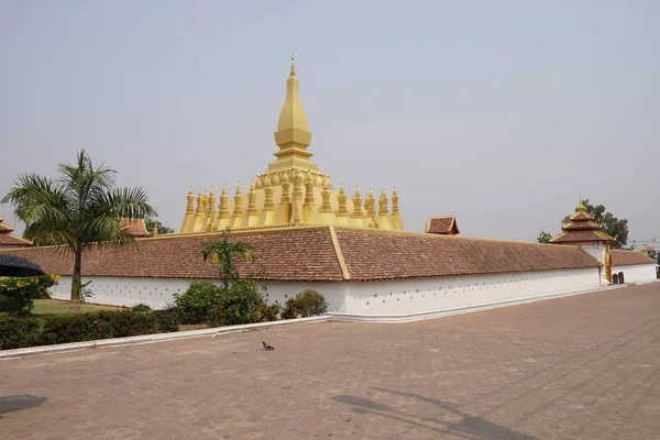 Vista Del Antiguo Templo Budista Concepto Viaje — Foto de Stock