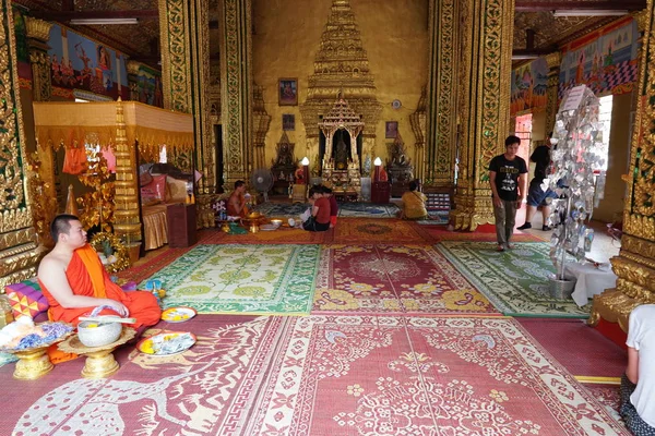 Vista Interna Del Tempio Antico Concetto Viaggio — Foto Stock