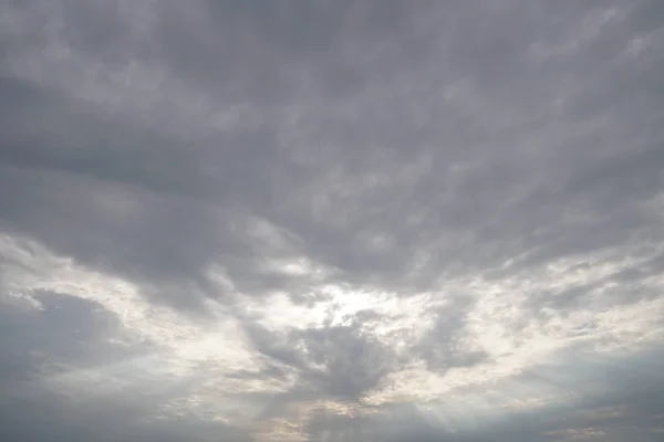 Widok Kolorowego Zachodu Słońca Chmurami Kopiuj Przestrzeń — Zdjęcie stockowe