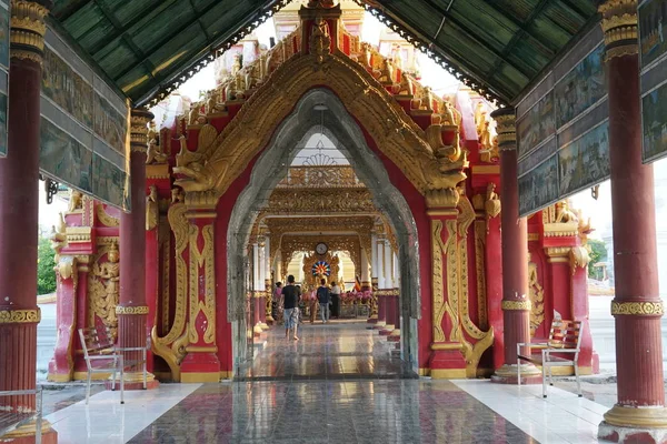 Insideview Van Oude Tempel Reis Concept — Stockfoto
