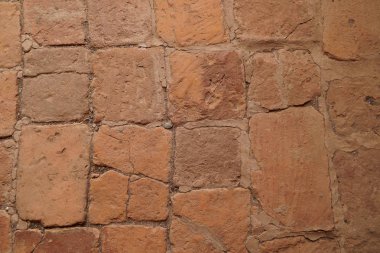 arka plan olarak tuğla duvar yüzeyi 