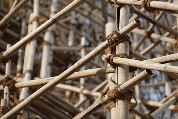 Stará Forma Práce Bambusu — Stock fotografie