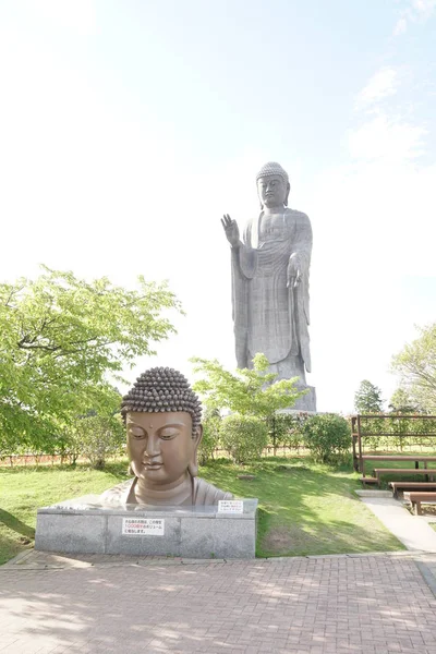 Estatuas Buda Fuera Del Templo Antiguo — Foto de Stock