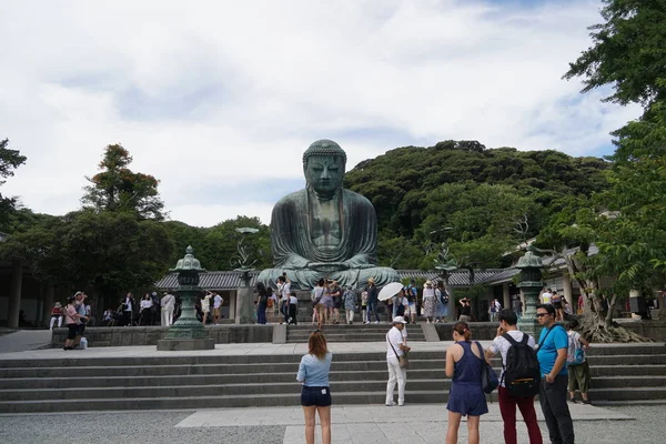 Beskåda Buddha Staty Religiöst Begrepp — Stockfoto