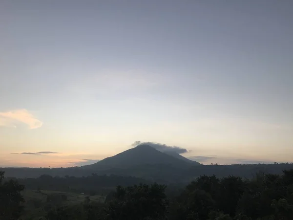 Paisaje Natural Con Colorido Atardecer — Foto de Stock