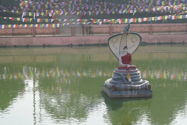 Utsikt Över Antika Buddhistiska Helgedom Resekoncept — Stockfoto