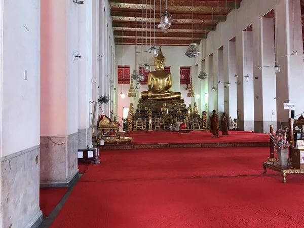 Widok Posągu Buddy Koncepcja Religijna — Zdjęcie stockowe