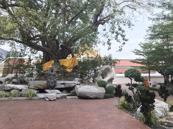 美しい仏寺の風光明媚なショット — ストック写真