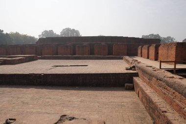 Budist antik kutsal sığınak kalıntıları, seyahat konsepti 