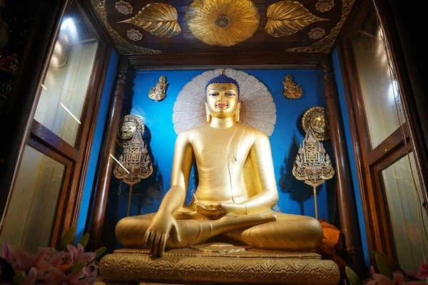 Vista Estátua Buda Conceito Religioso — Fotografia de Stock