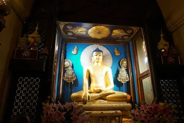 Blick Auf Buddha Statue Religiöses Konzept — Stockfoto