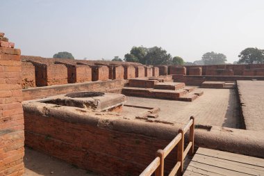 Budist antik kutsal sığınak kalıntıları, seyahat konsepti 