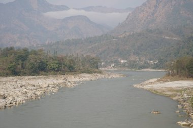 gündüz nehir ile doğal manzara