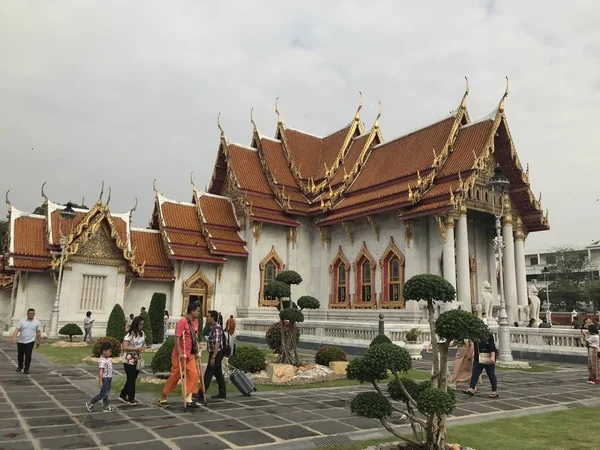 Plan Panoramique Magnifique Temple Bouddha — Photo