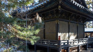 Toshogu Tapınağı 'ndaki Tapınak Tapınağı, Nikko, Japonya.
