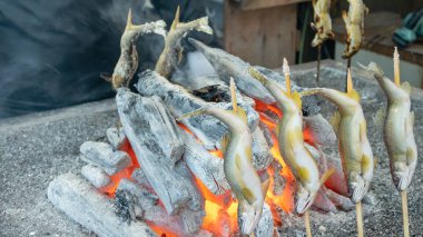 Izgara Iwana veya ozberk balık