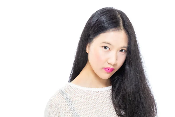 Adolescente asiática secundaria chica — Foto de Stock
