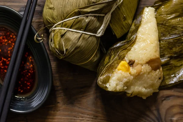 龍舟祭りやチリ料理の伝統料理「宗子」 — ストック写真