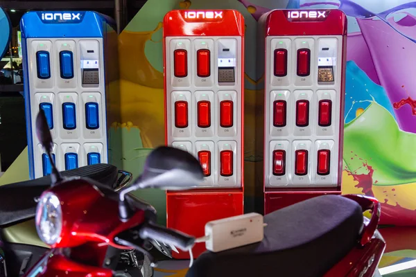 Elektrische scooter display — Stockfoto