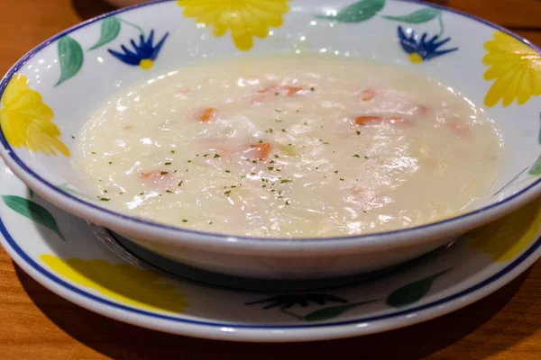 Bir kase içinde Chowder — Stok fotoğraf