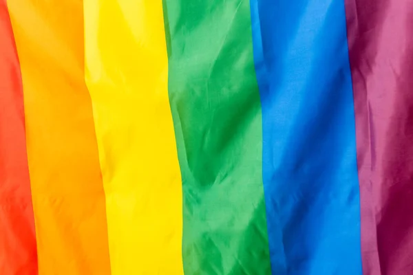 Bandera Del Arco Iris Utilizada Como Símbolo Del Orgullo Lésbico — Foto de Stock