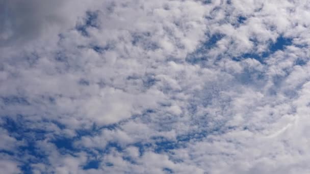 Timelapse Hemel Met Bewegende Wolken Hoge Kwaliteit Resolutie — Stockvideo