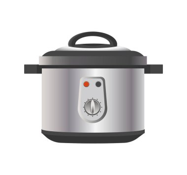 Metalik Corpus mutfakta için modern Multicooker