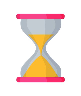 Kum saati vektör çizim güzel desen