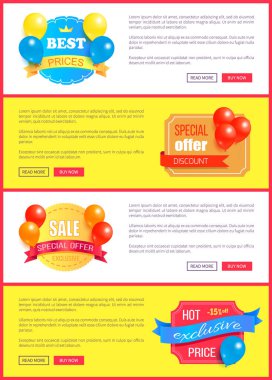 Özel indirim hafta sonu satış en iyi balonlar etiket