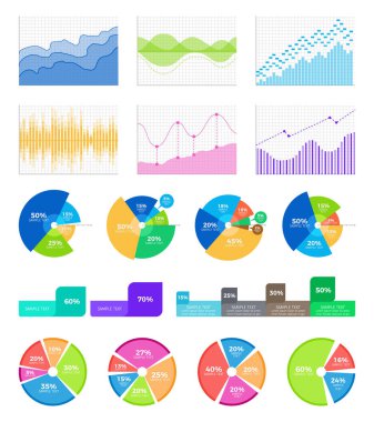Grafikler ve diyagramlar istatistiksel verileri görüntülemek için