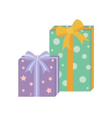 Poster vektör illüstrasyon kaydırma ile sunar