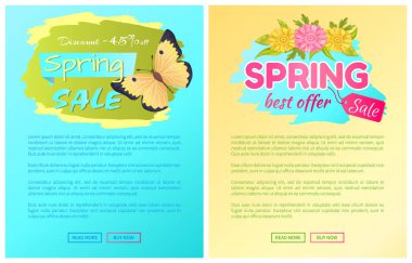 En iyi teklif bahar satış reklam papatya çiçekleri