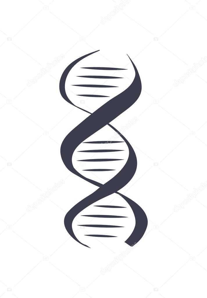 DNA Logotype of Nucleotides Carrying Genetic Info